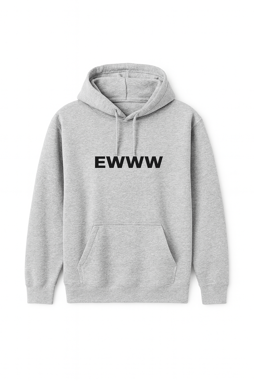 Gray EWWW Hoodie