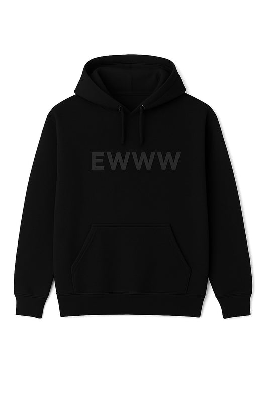 Black EWWW Hoodie